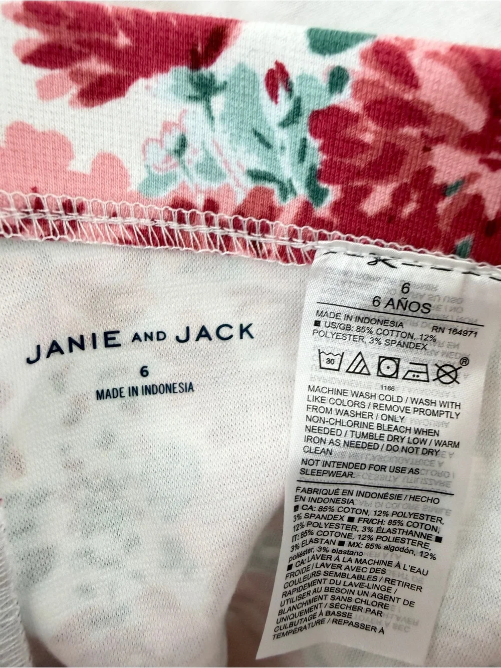 Janie and Jack Girls 9pc Clothing Lot Size 6 Floral Summer Tops Bundle Cute